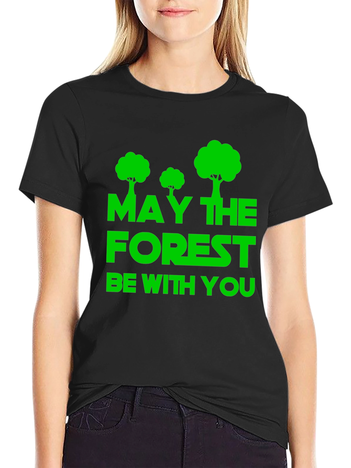 May the Forest Be With You Graphic Tee