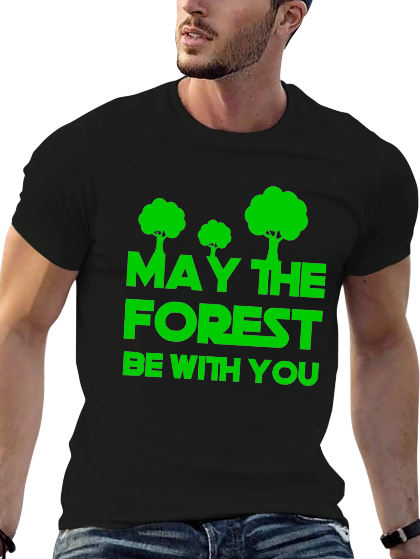 May the Forest Be With You Graphic Tee