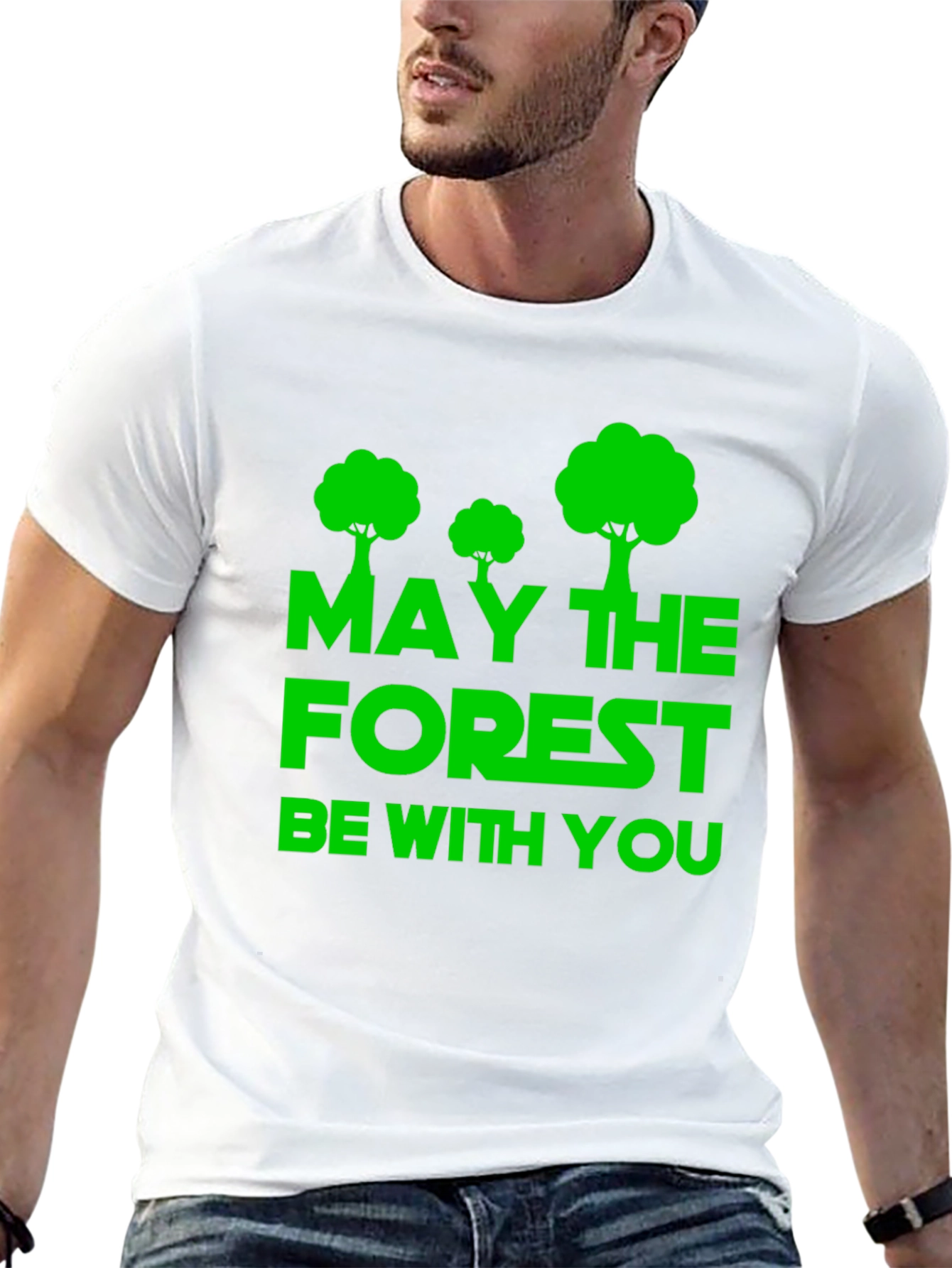 May the Forest Be With You Graphic Tee