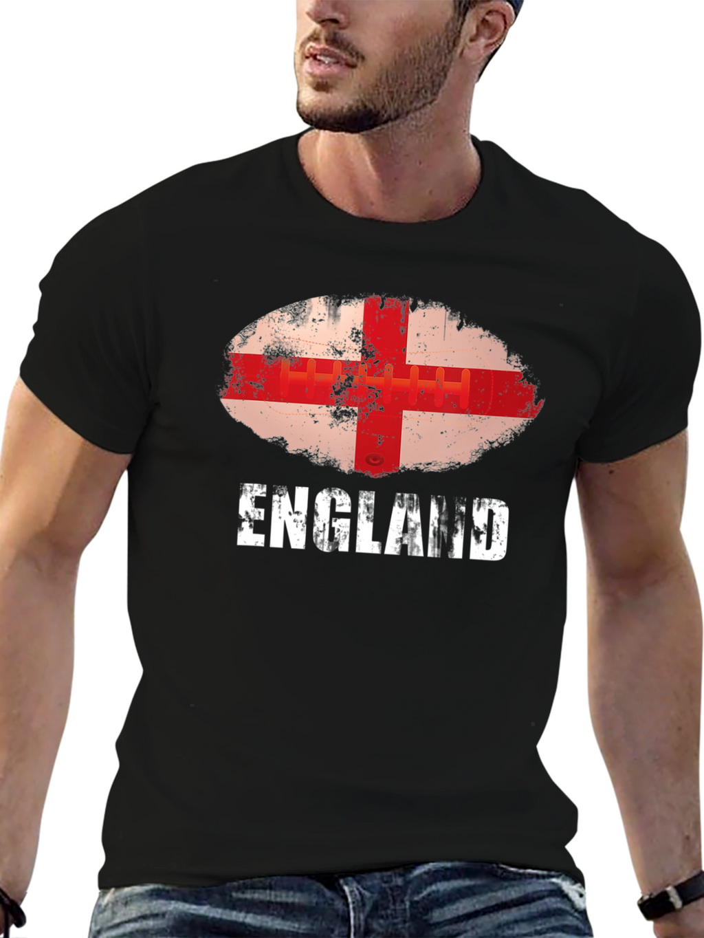 England Flag Graphic T-Shirt