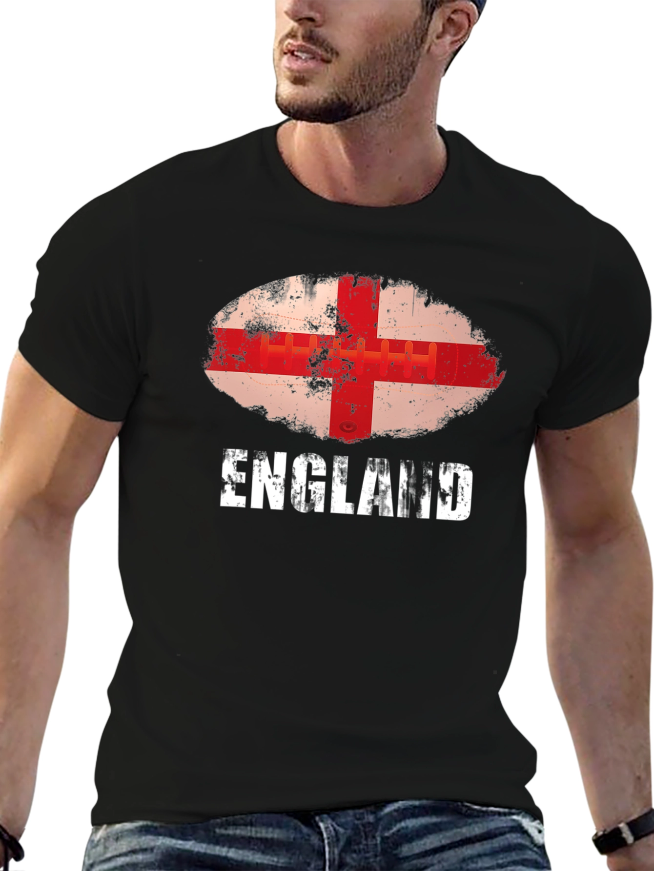England Flag Graphic T-Shirt