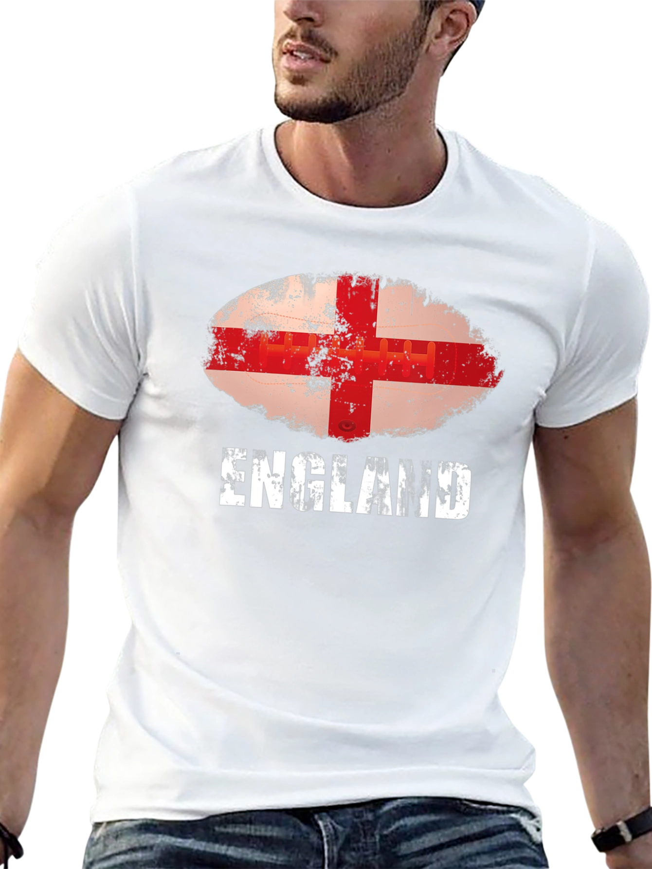 England Flag Graphic T-Shirt
