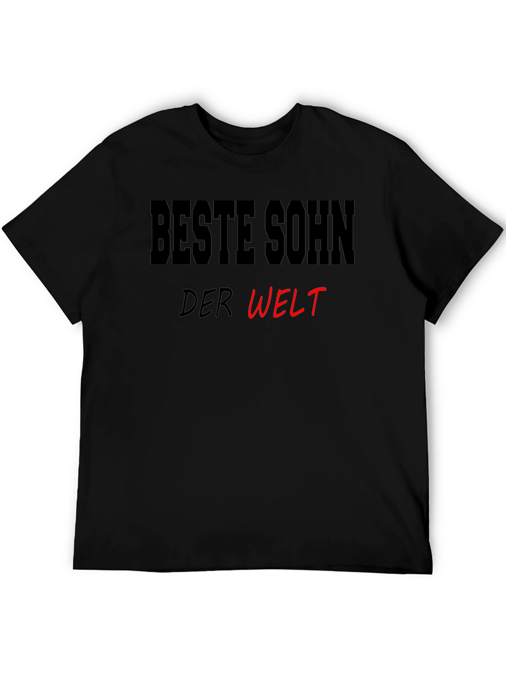 Beste Sohn Der Welt T-Shirt Black
