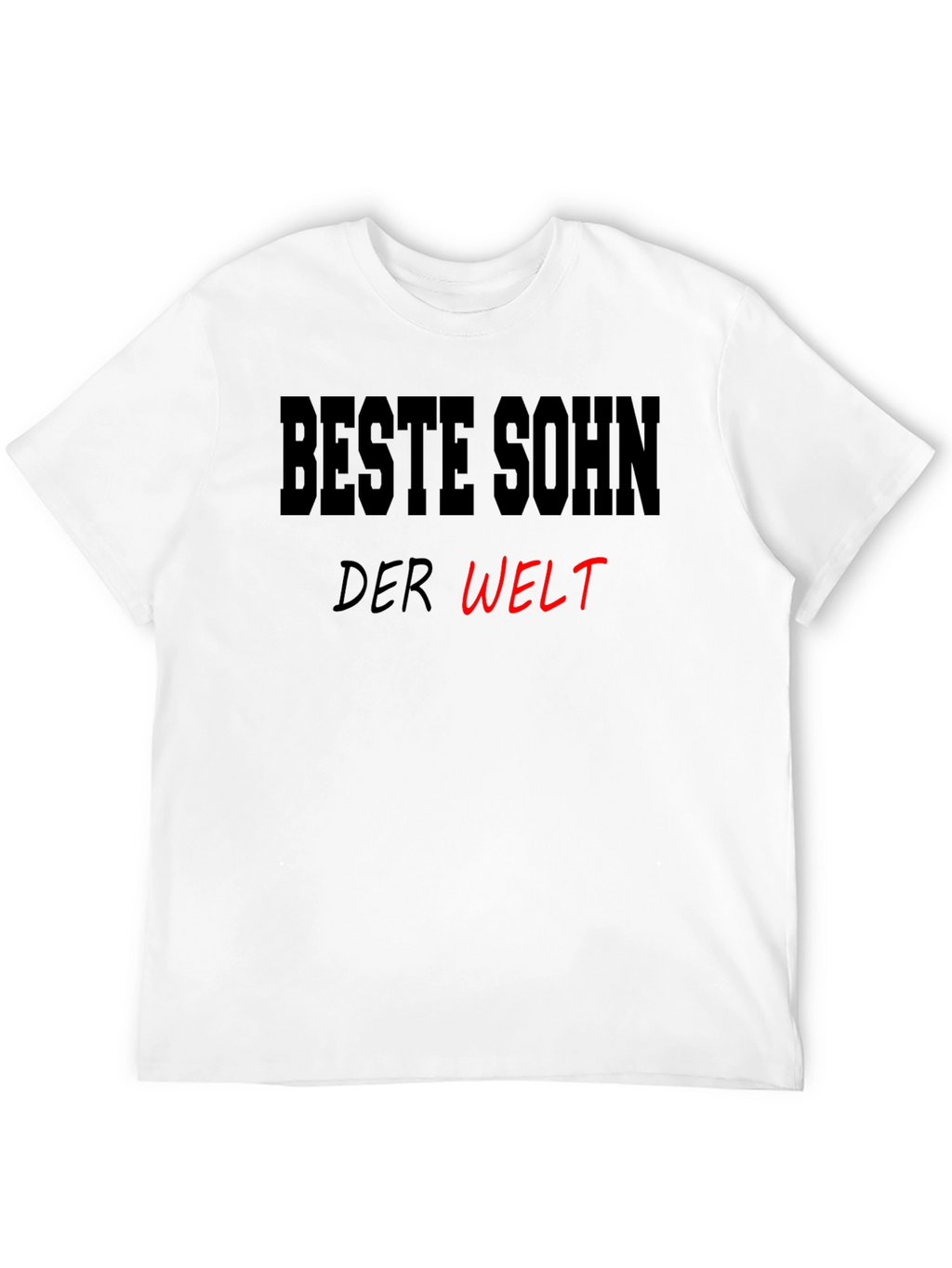 Beste Sohn Der Welt T-Shirt Black