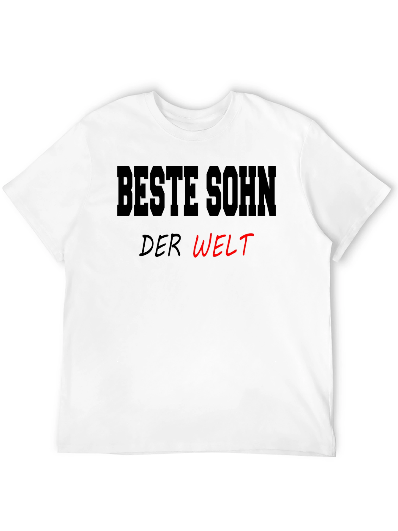 Beste Sohn Der Welt T-Shirt Black