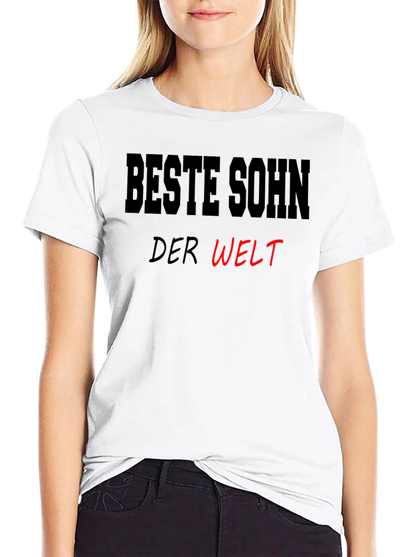 Beste Sohn Der Welt T-Shirt Black