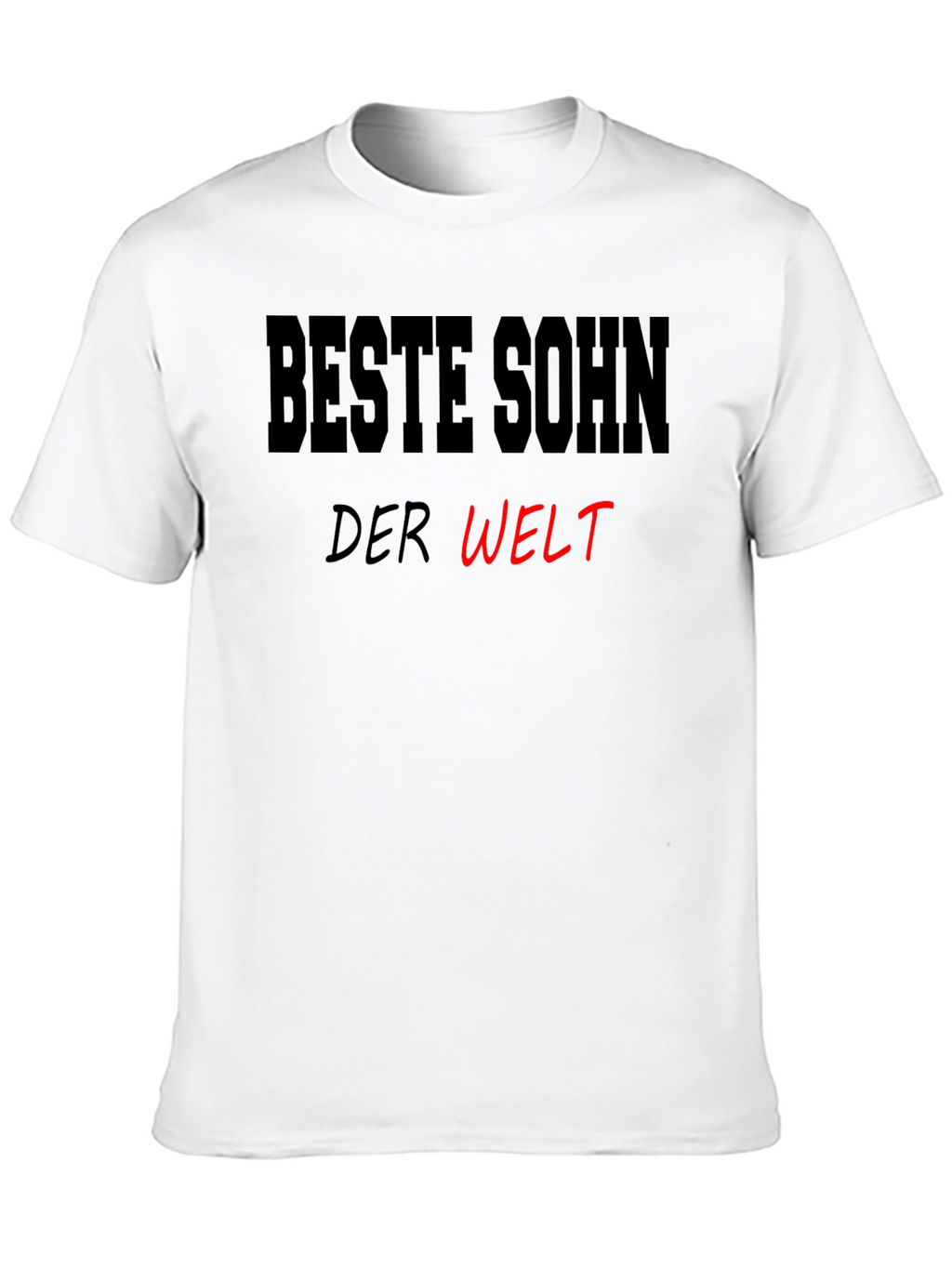 Beste Sohn Der Welt T-Shirt Black