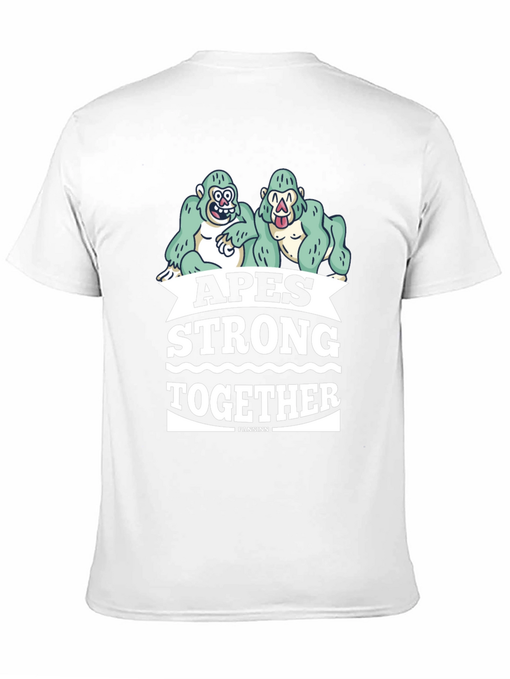 Apes Strong Together Graphic Tee - Black