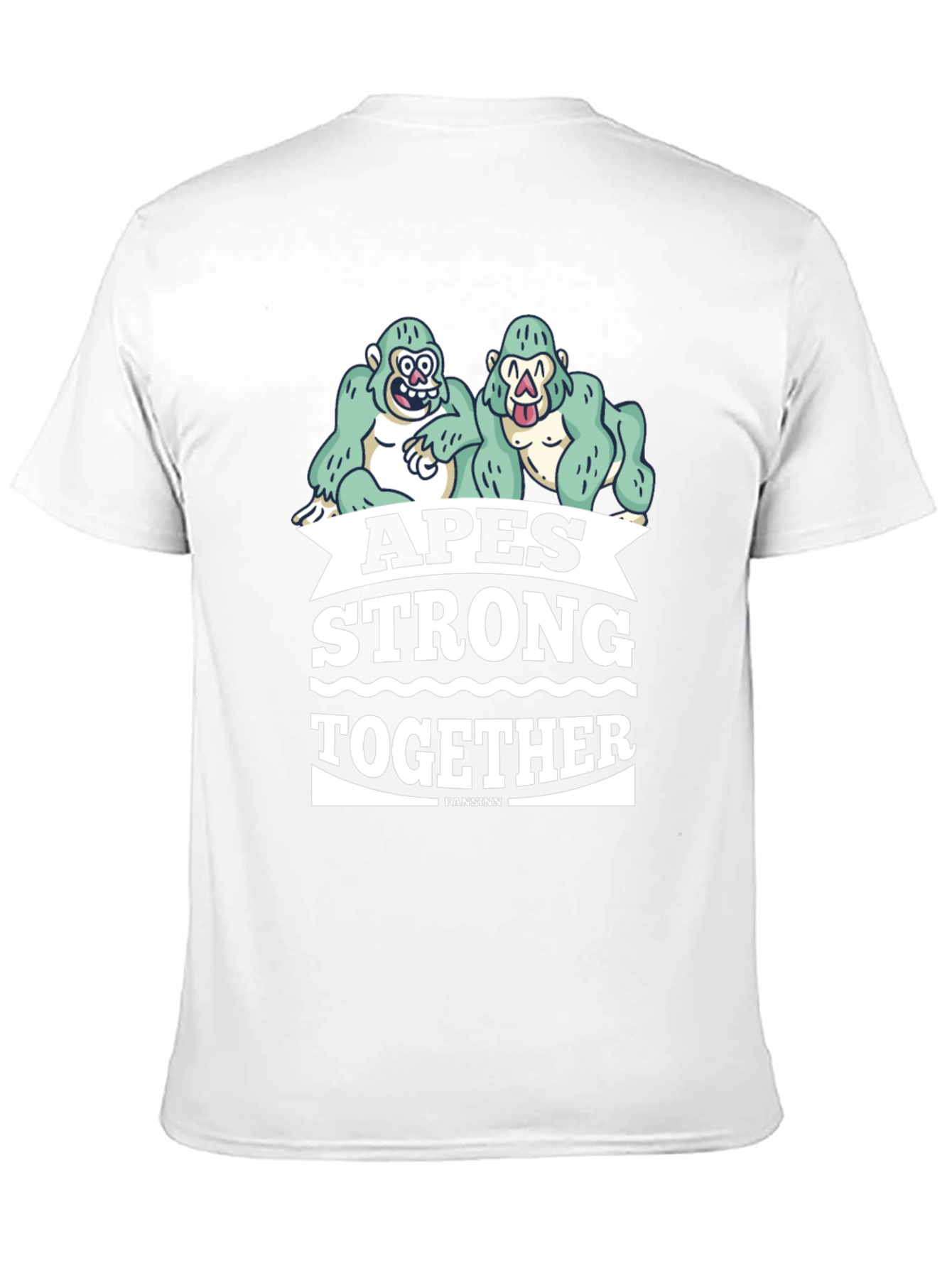 Apes Strong Together Graphic Tee - Black