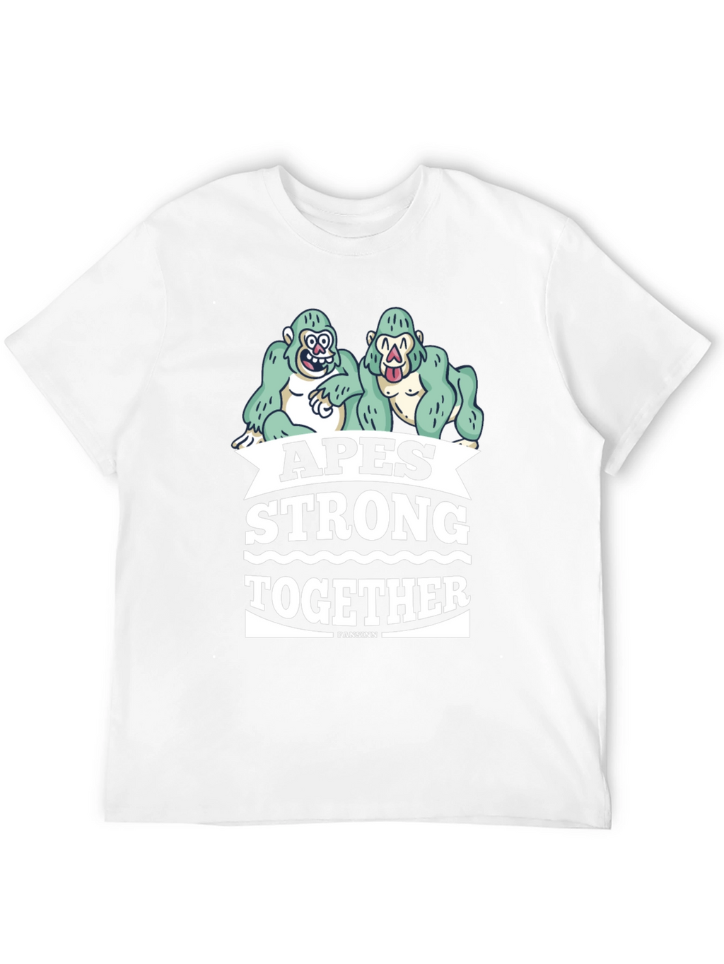 Apes Strong Together Graphic Tee - Black