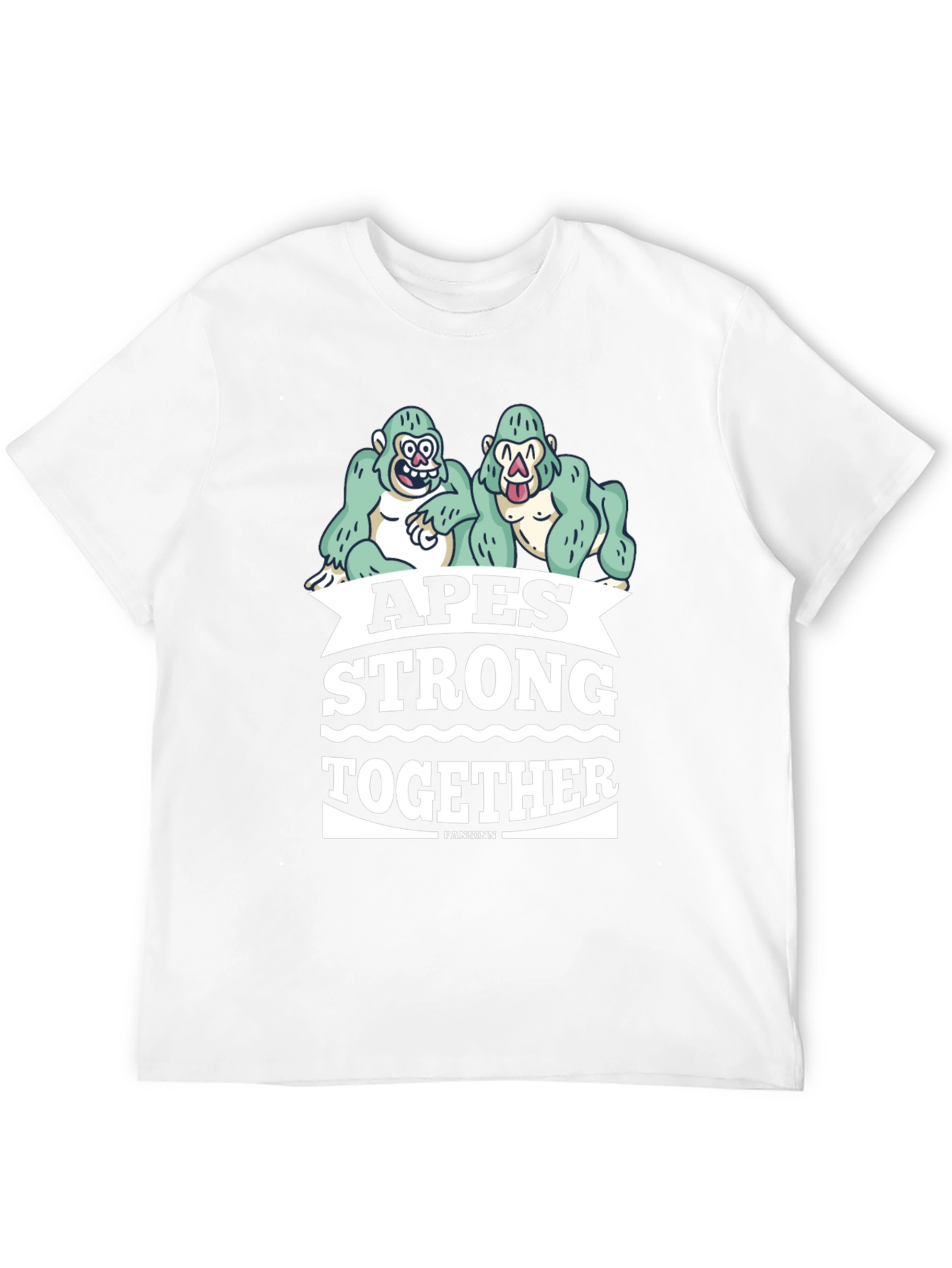 Apes Strong Together Graphic Tee - Black