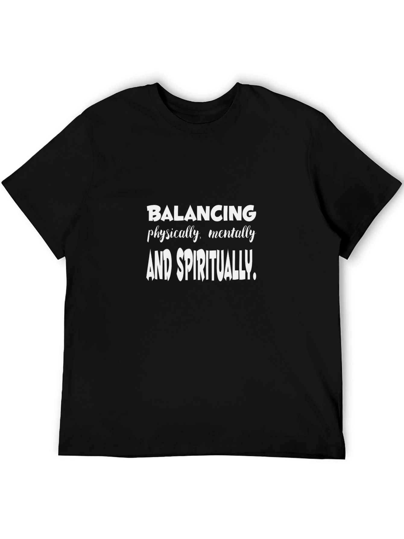 Balancing Act Tee: Spiritual Wellness Shirt
