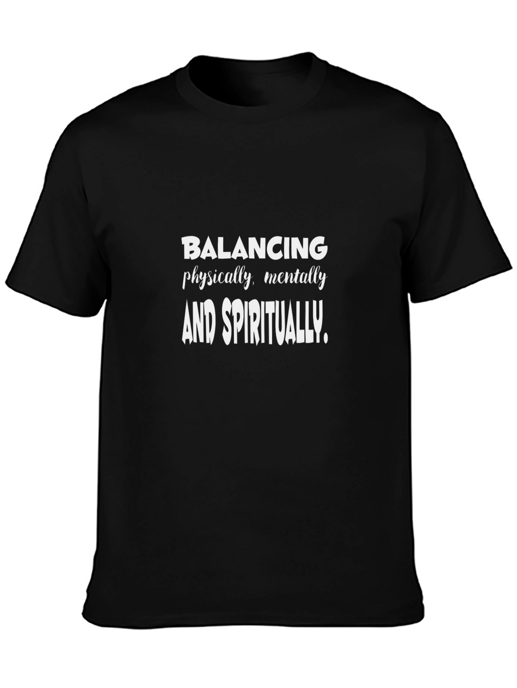 Balancing Act Tee: Spiritual Wellness Shirt