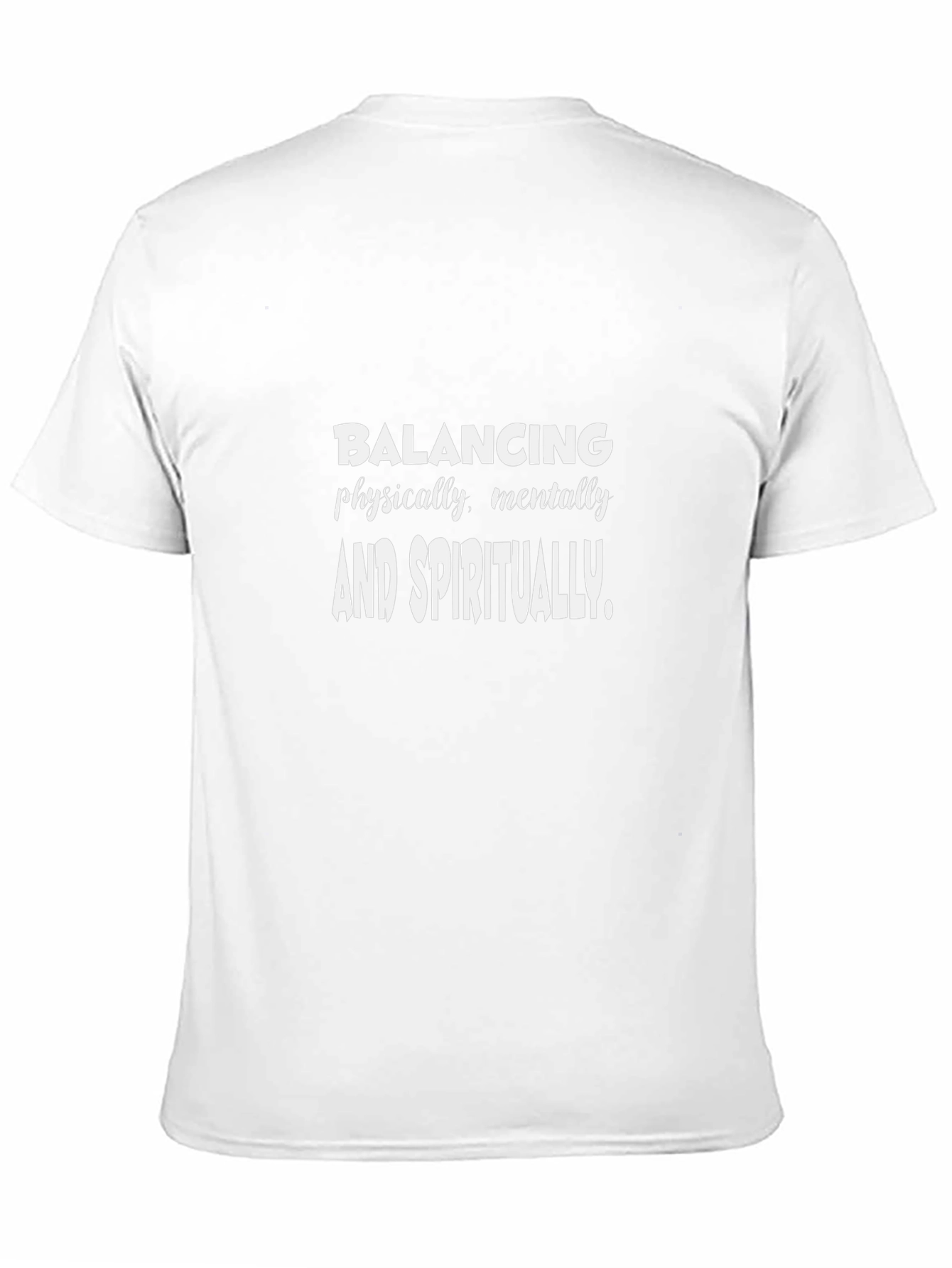 Balancing Act Tee: Spiritual Wellness Shirt