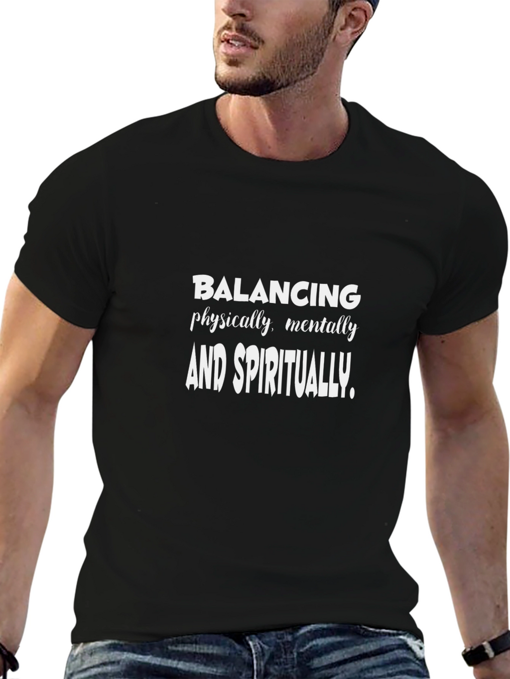 Balancing Act Tee: Spiritual Wellness Shirt