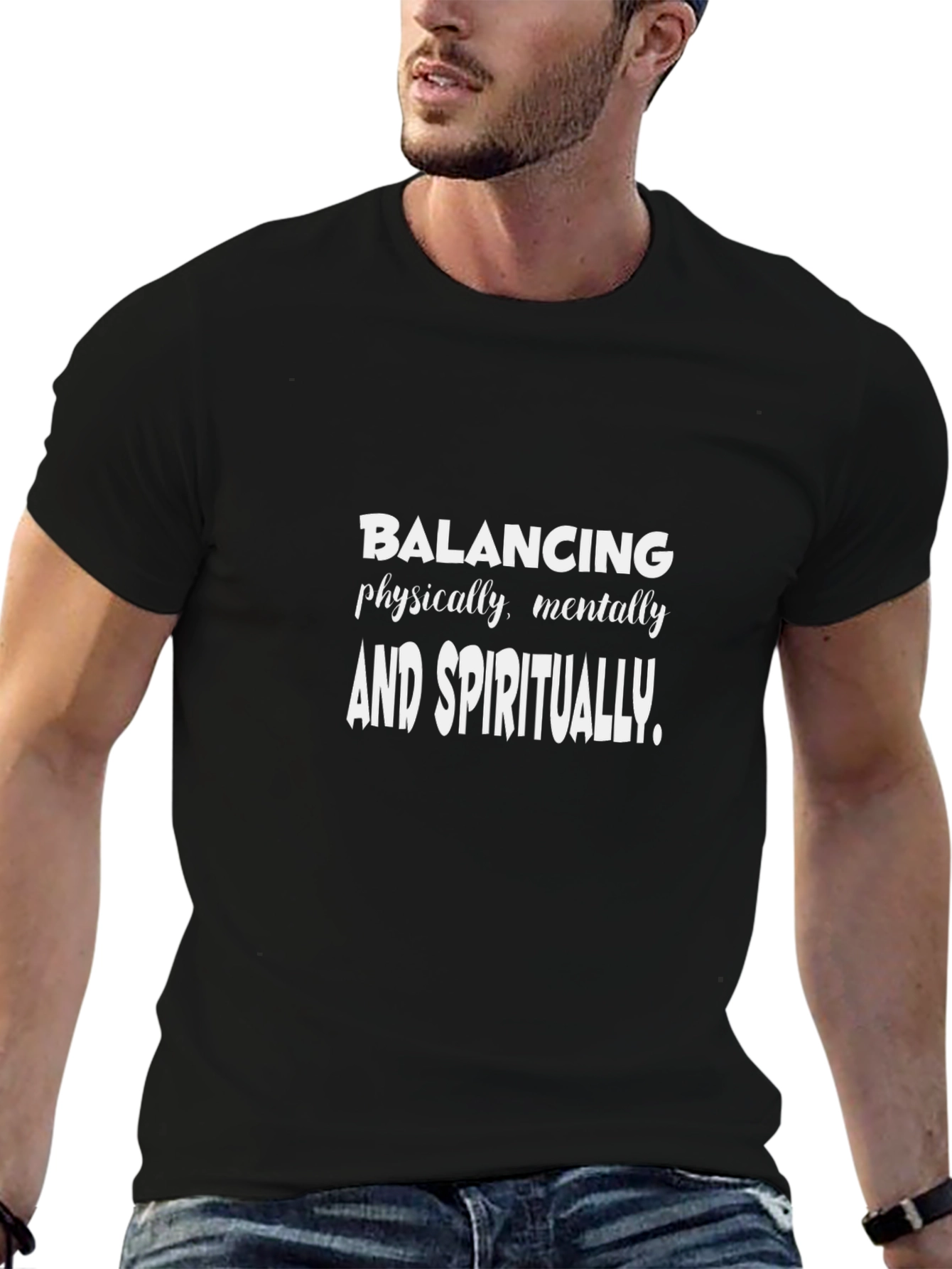 Balancing Act Tee: Spiritual Wellness Shirt