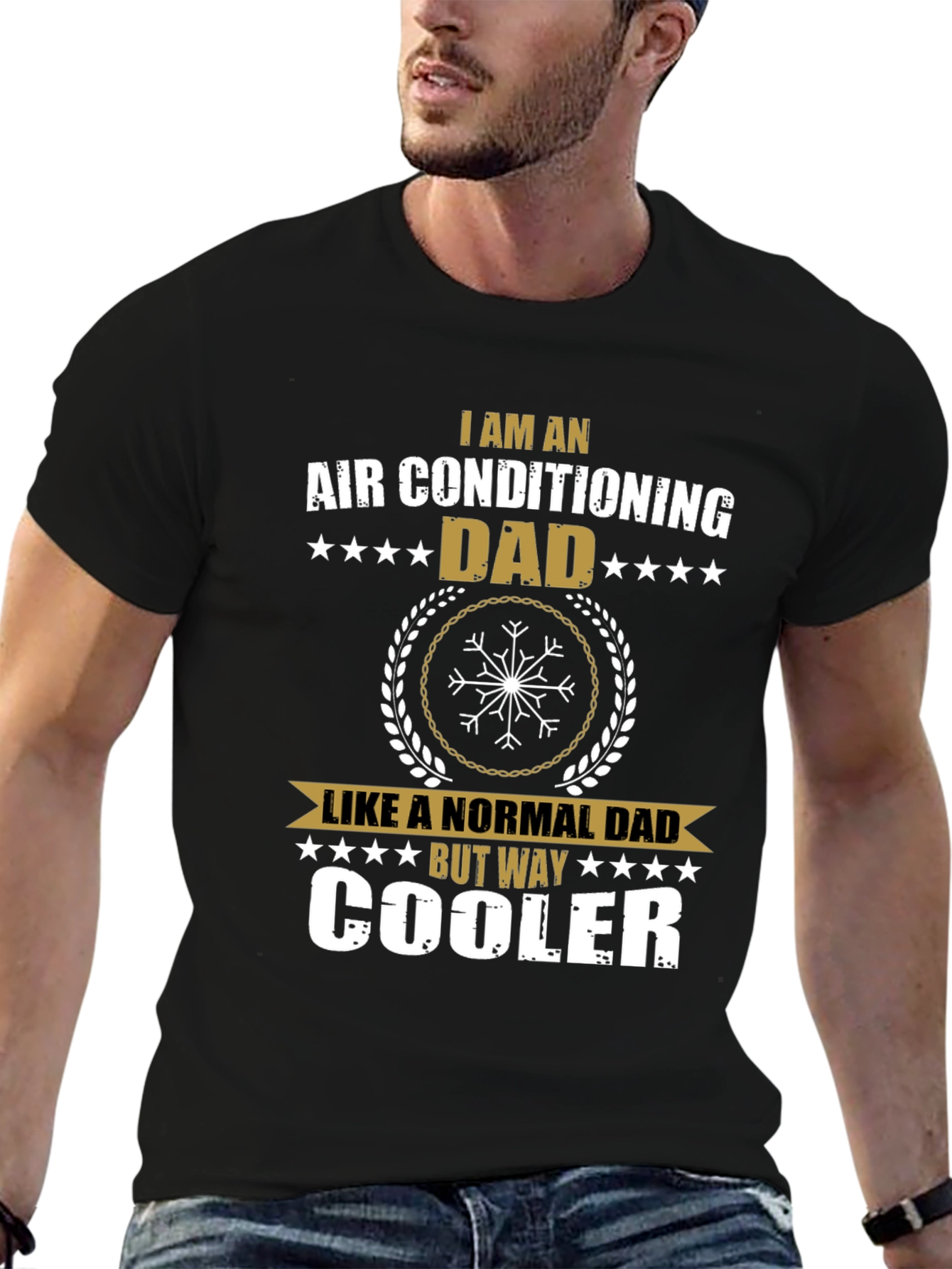 Air Conditioning Dad T-Shirt - Way Cooler