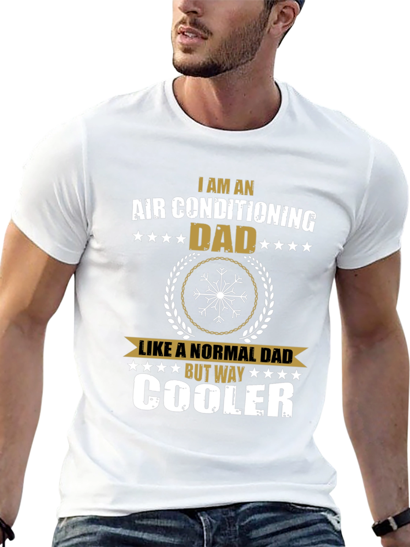 Air Conditioning Dad T-Shirt - Way Cooler