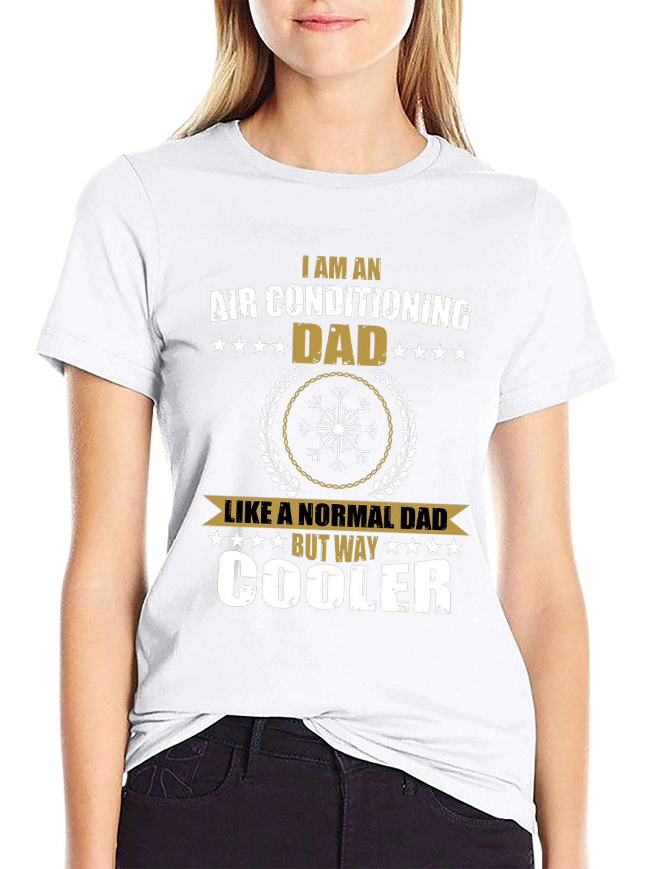 Air Conditioning Dad T-Shirt - Way Cooler