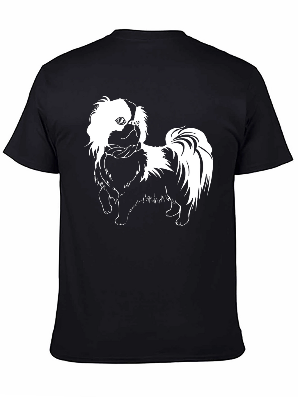 Dog Breed Graphic Black T-Shirt