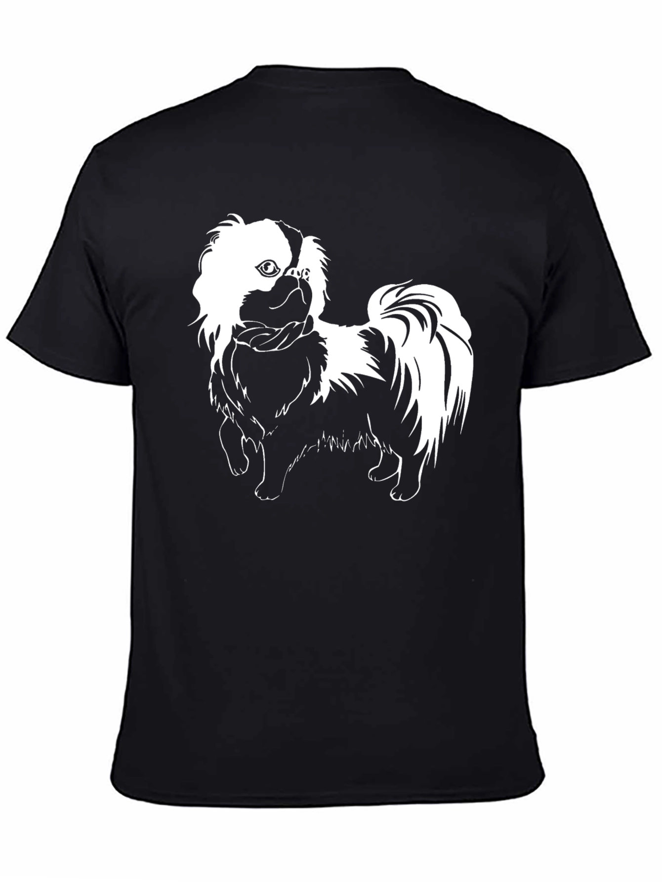 Dog Breed Graphic Black T-Shirt