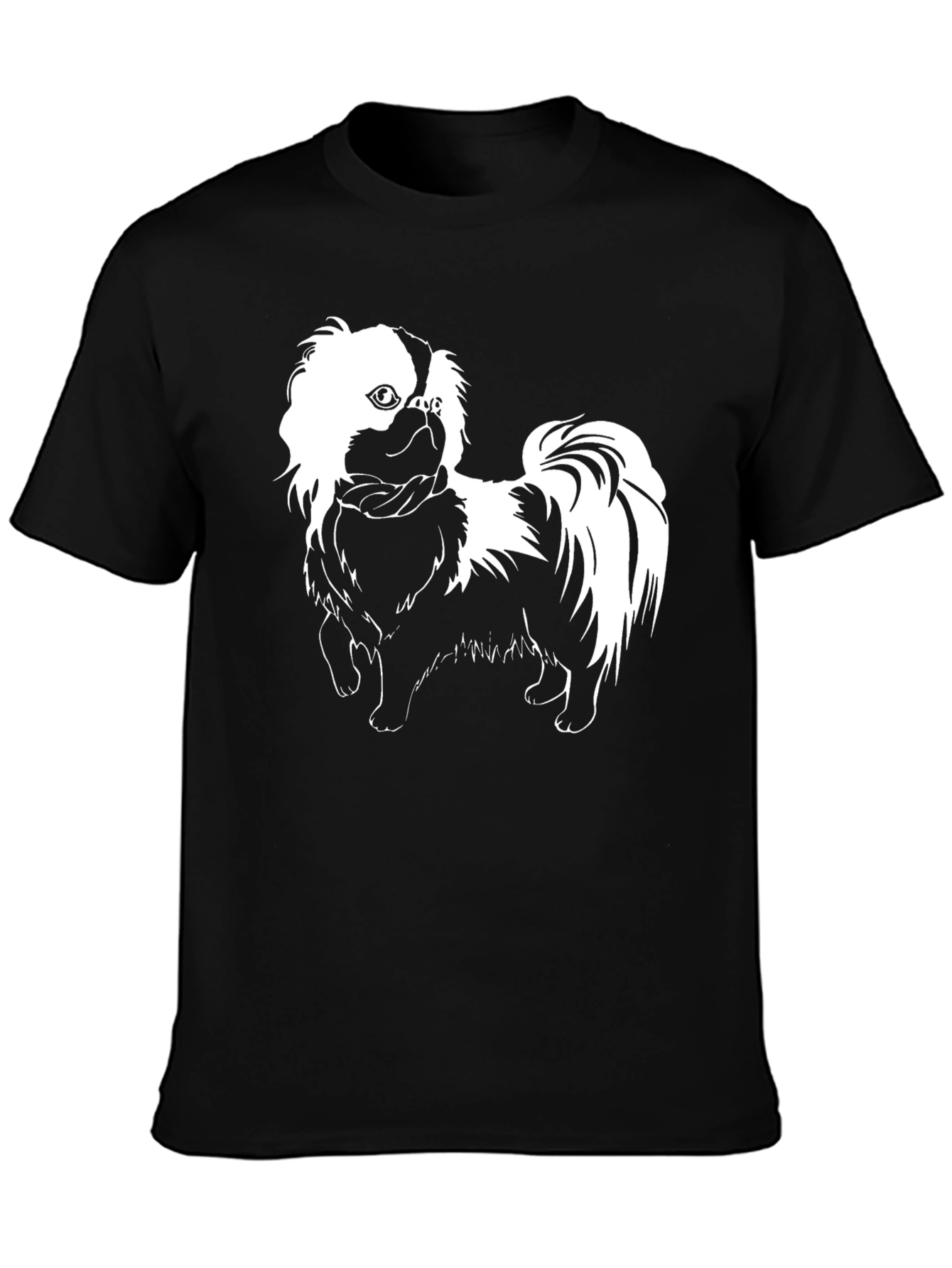 Dog Breed Graphic Black T-Shirt