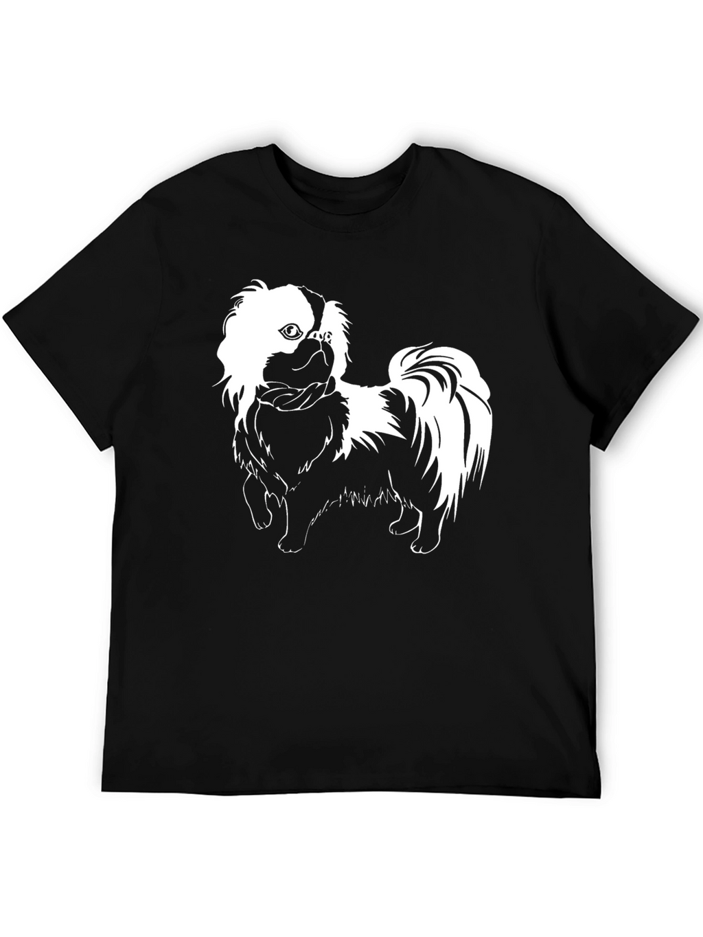 Dog Breed Graphic Black T-Shirt