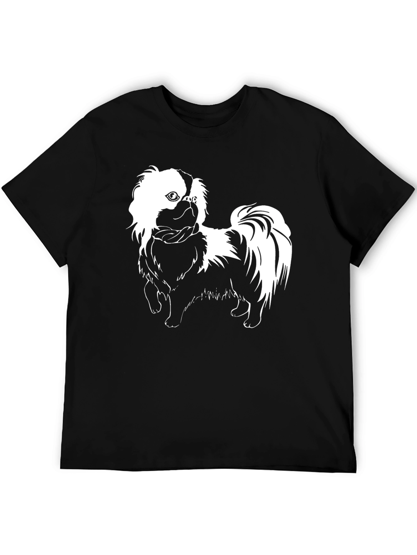 Dog Breed Graphic Black T-Shirt