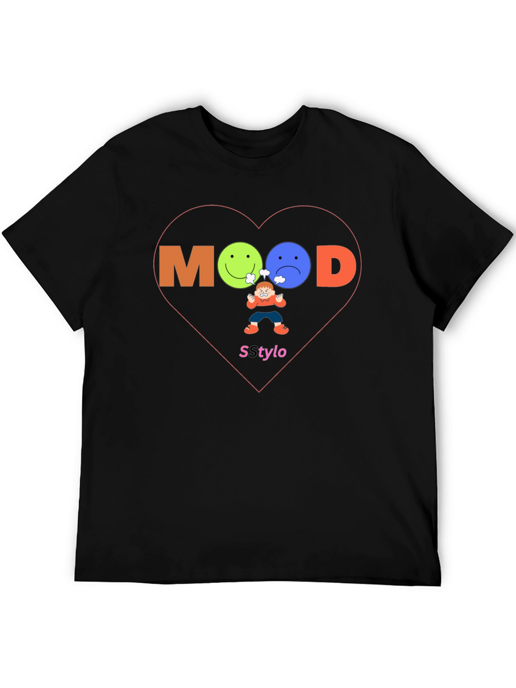 Mood Graphic Print T-Shirt