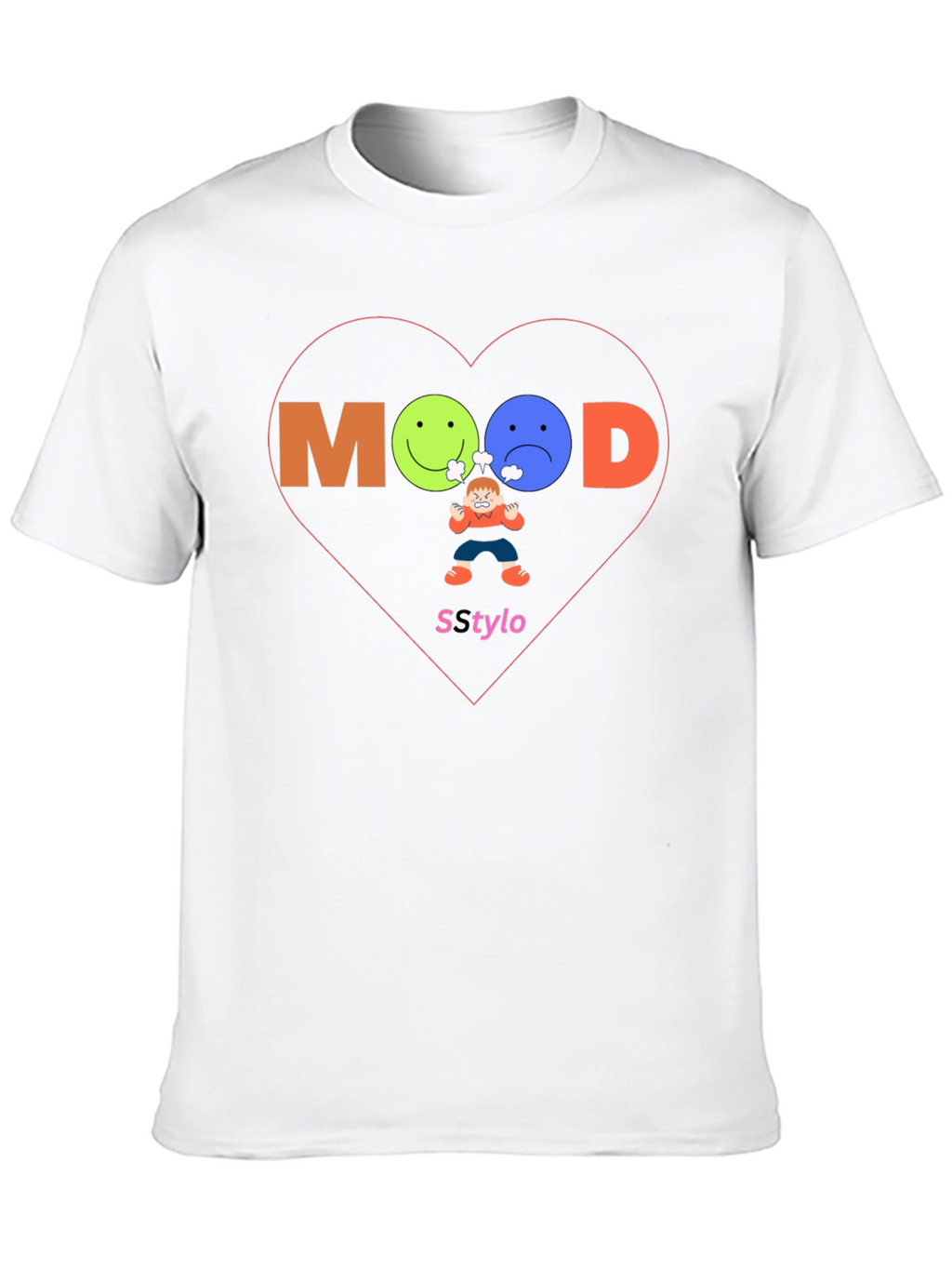 Mood Graphic Print T-Shirt