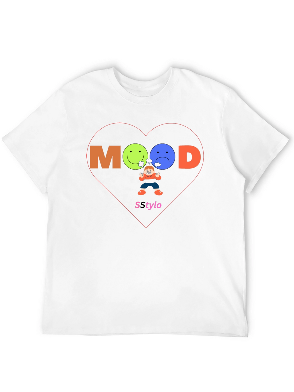 Mood Graphic Print T-Shirt