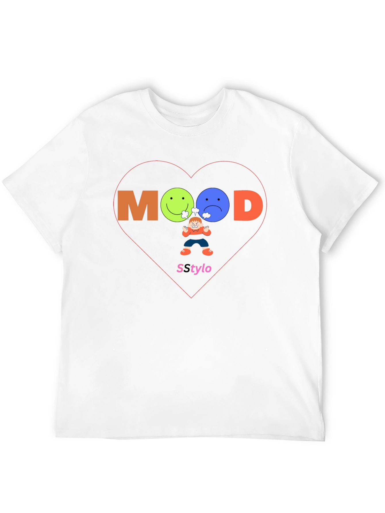 Mood Graphic Print T-Shirt