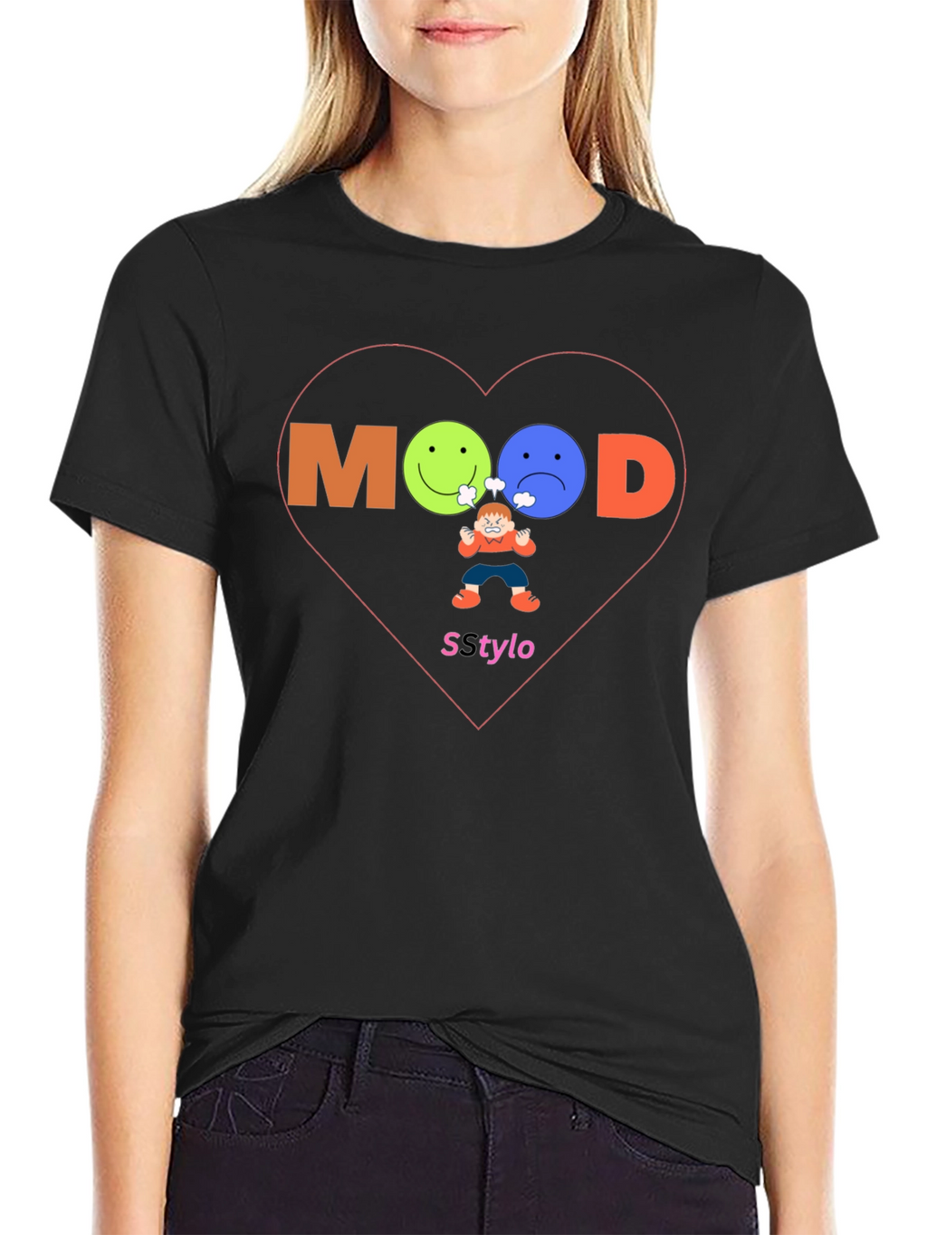 Mood Graphic Print T-Shirt