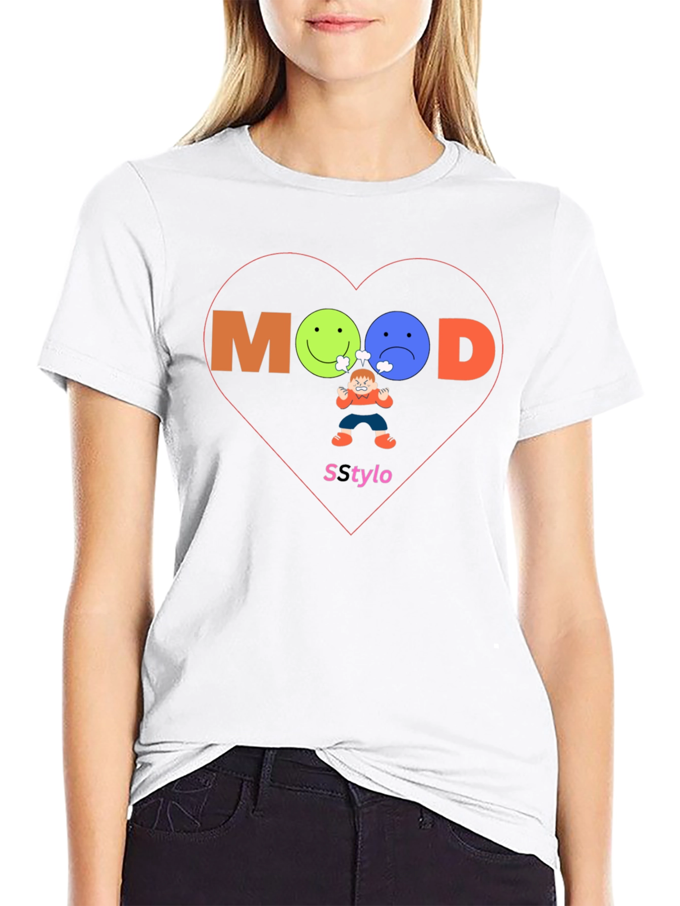 Mood Graphic Print T-Shirt