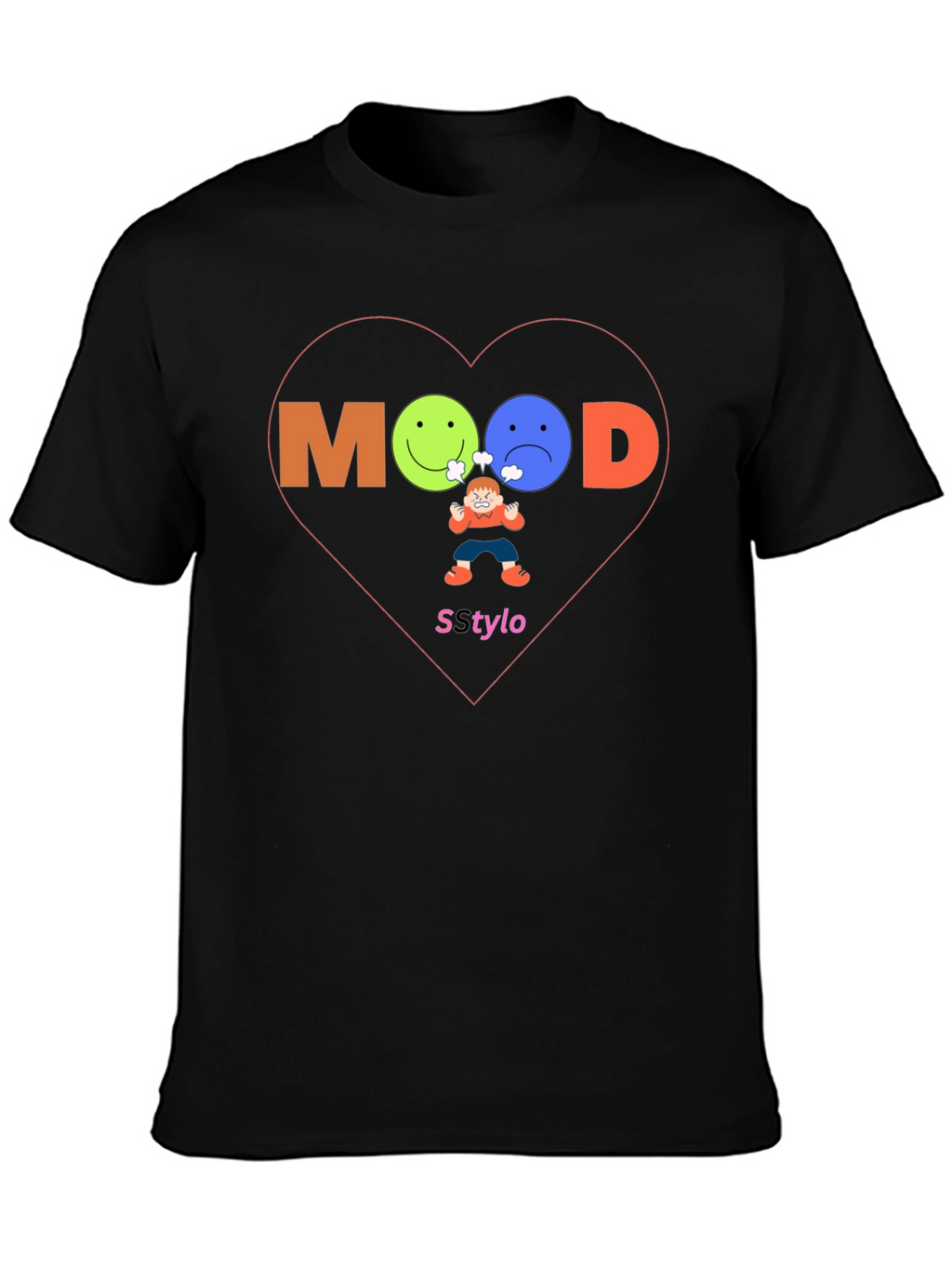 Mood Graphic Print T-Shirt