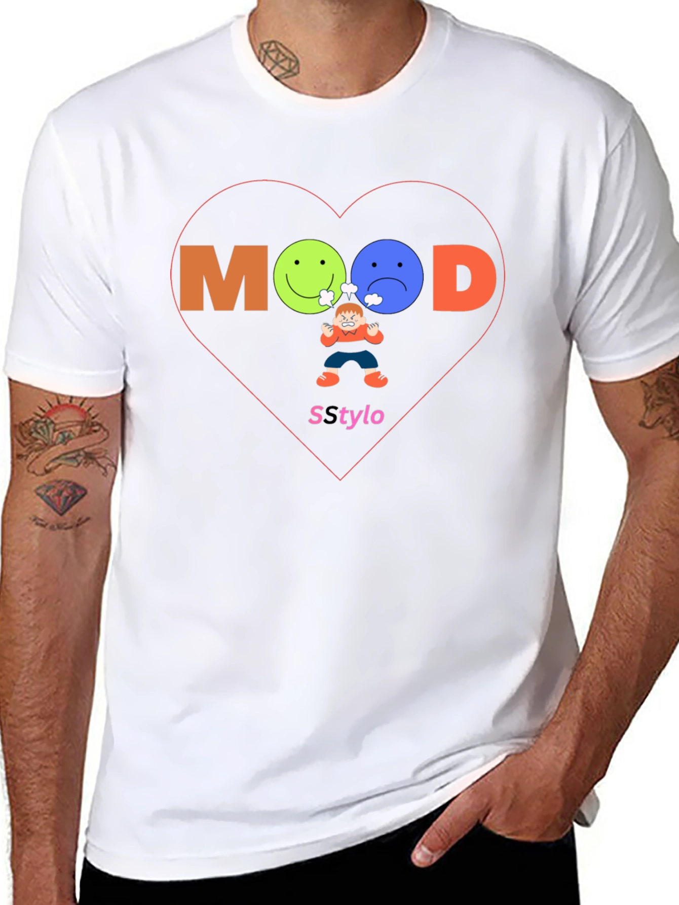 Mood Graphic Print T-Shirt