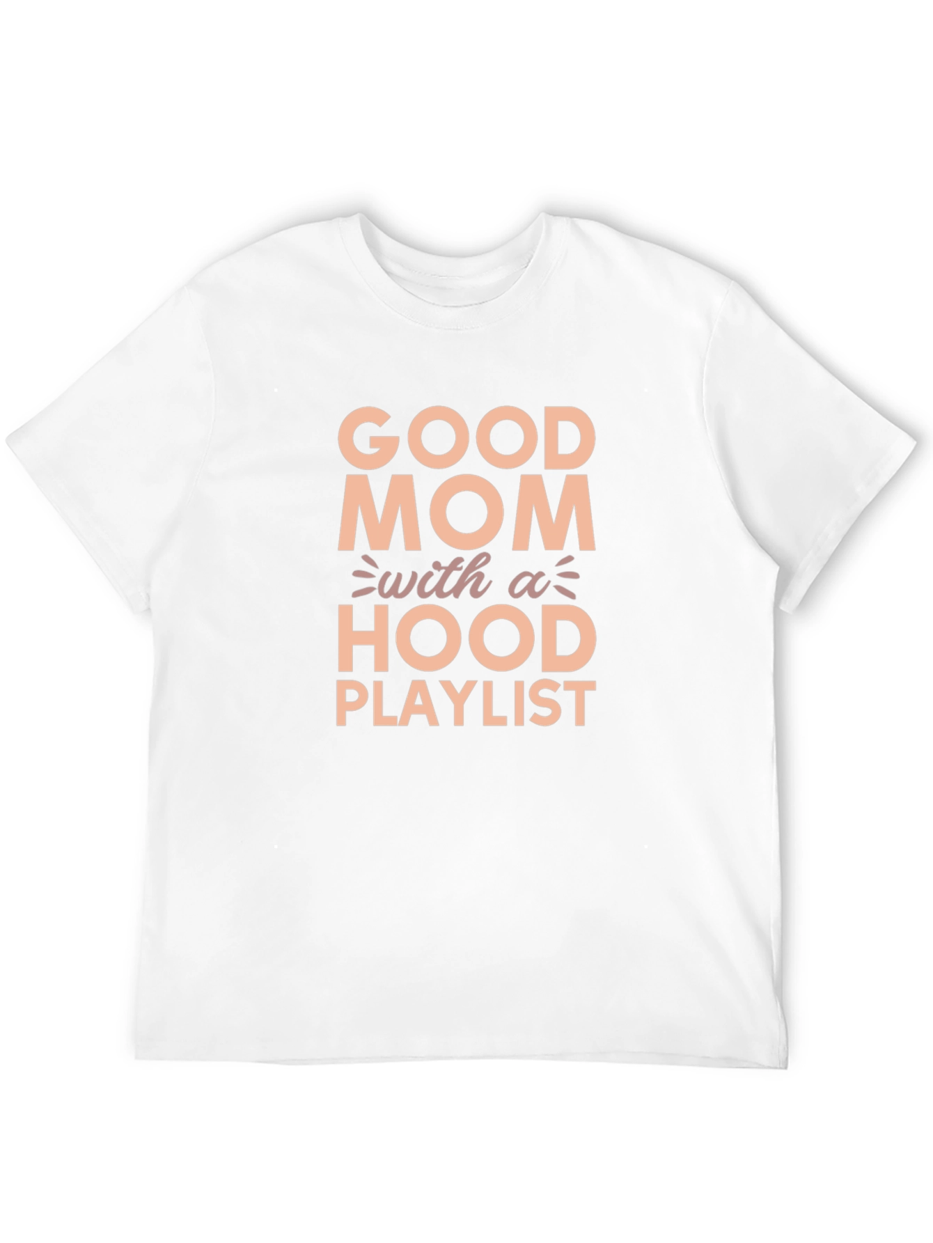 Good Mom with a Hood Playlist Graphic Tee