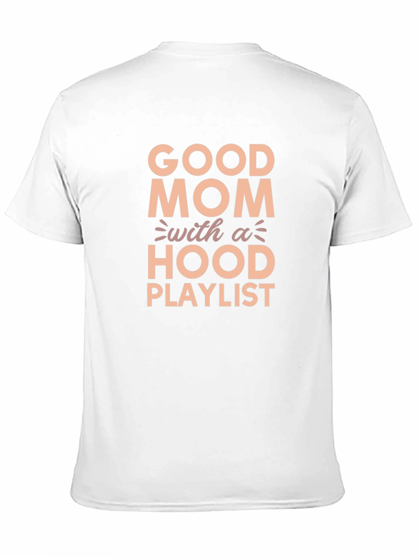 Good Mom with a Hood Playlist Graphic Tee