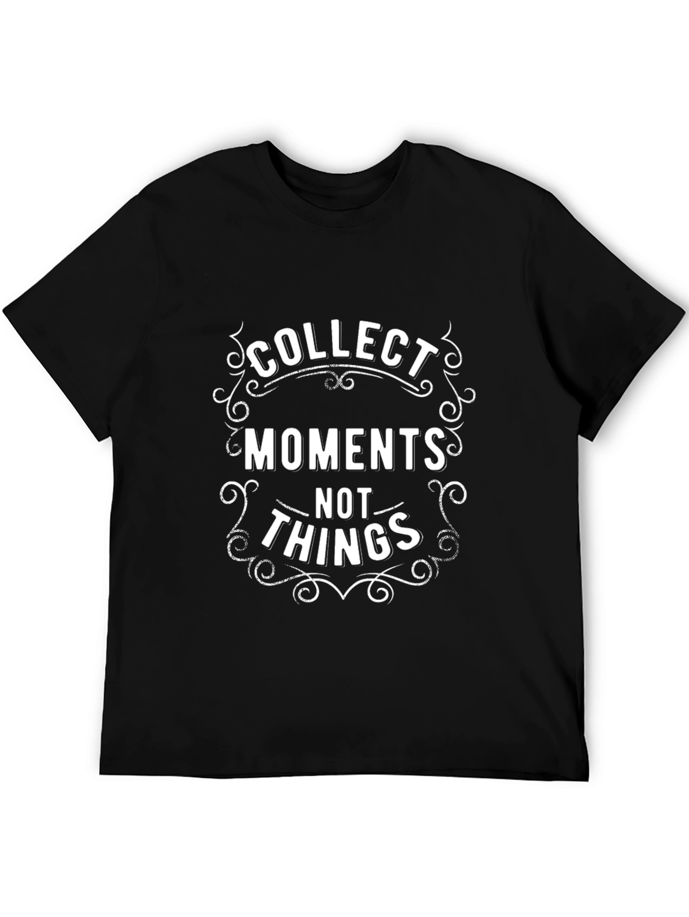 Collect Moments Graphic Tee - Black Short Sleeve
