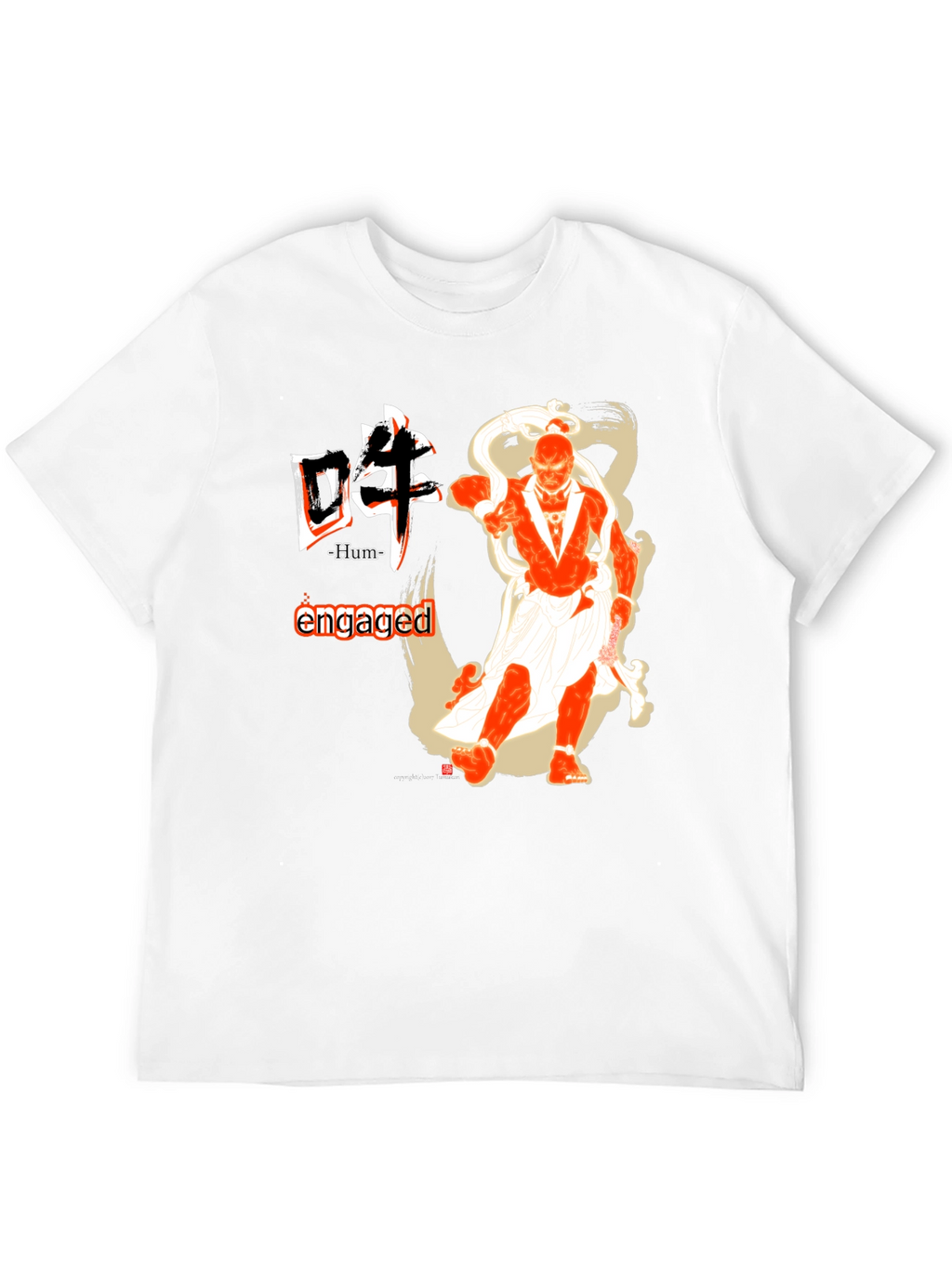 Engaged Hum T-Shirt - Stylish Graphic Tee