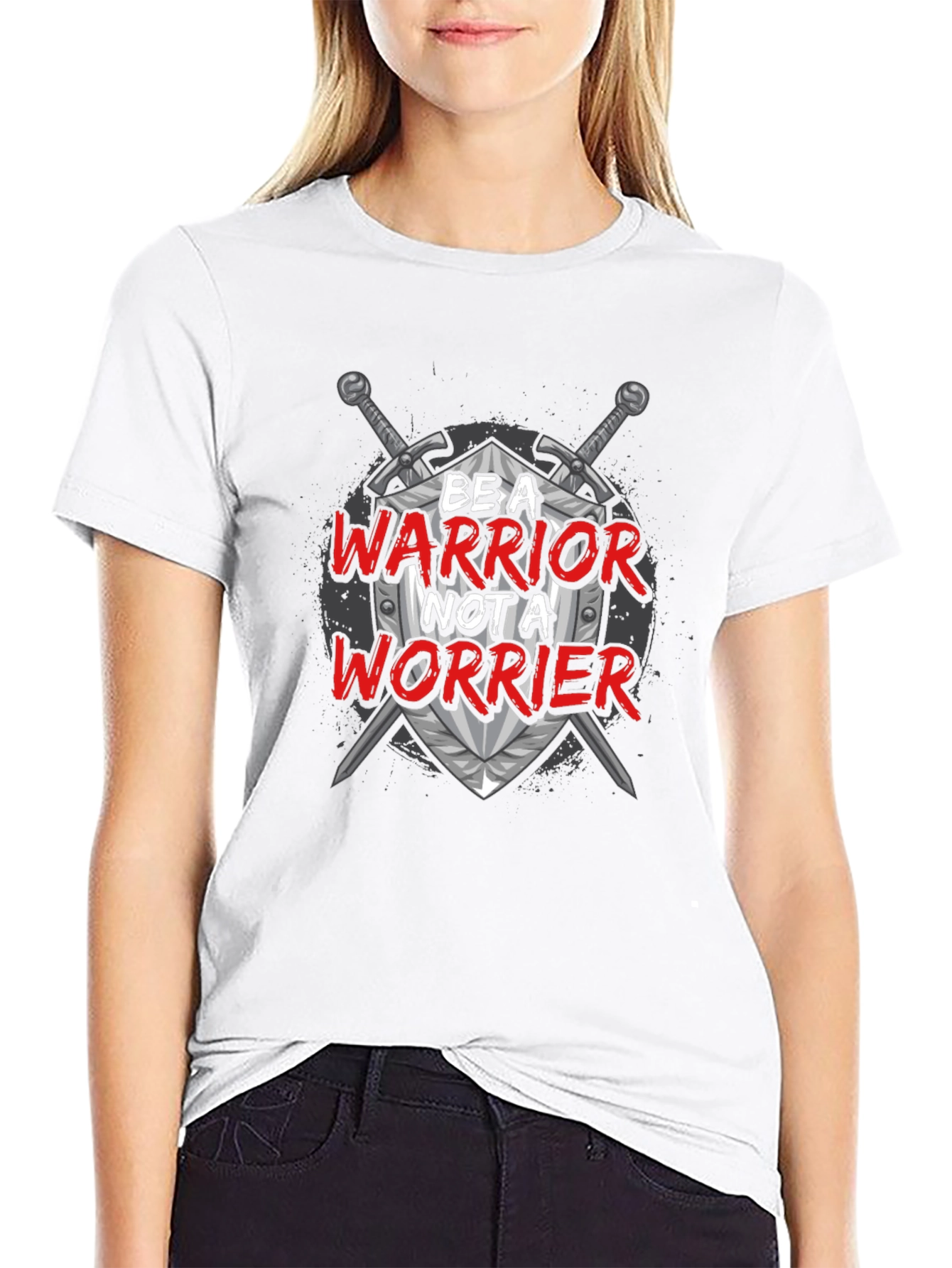 Be a Warrior T-Shirt - Motivational Graphic Tee