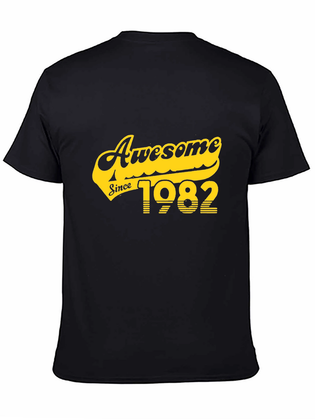 Awesome Since 1982 T-Shirt - Black