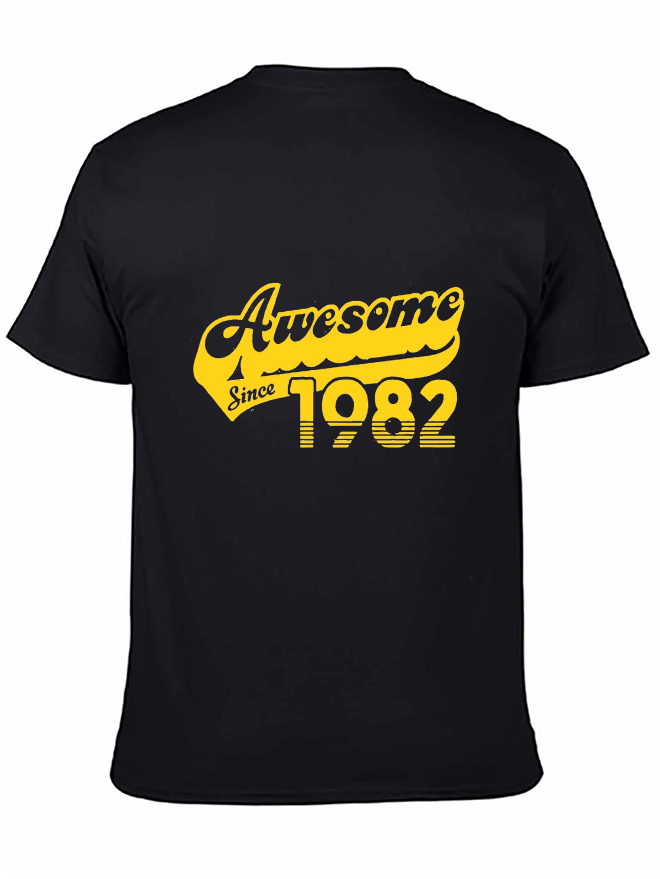 Awesome Since 1982 T-Shirt - Black