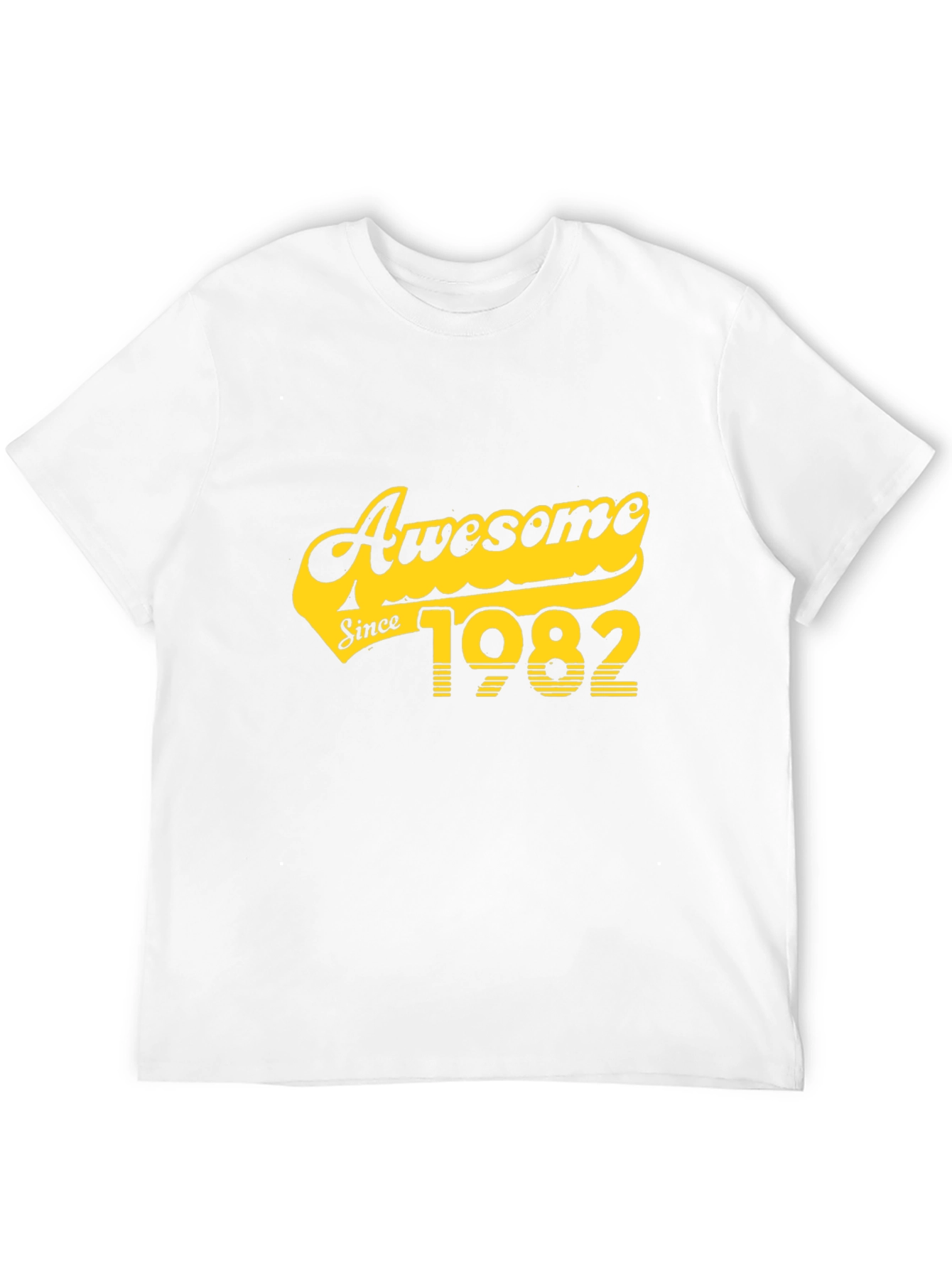Awesome Since 1982 T-Shirt - Black