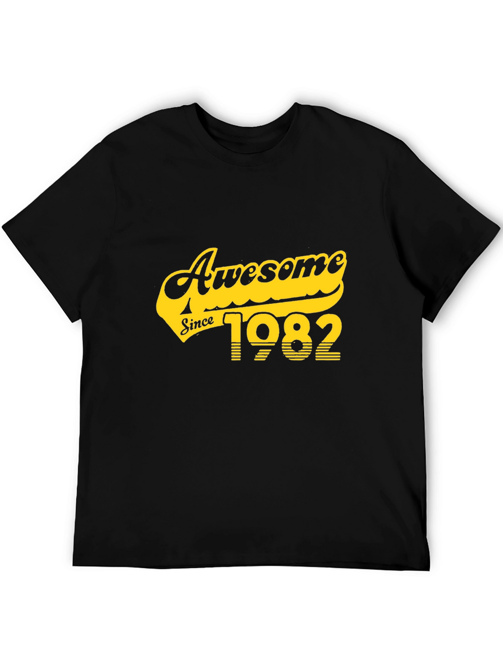 Awesome Since 1982 T-Shirt - Black