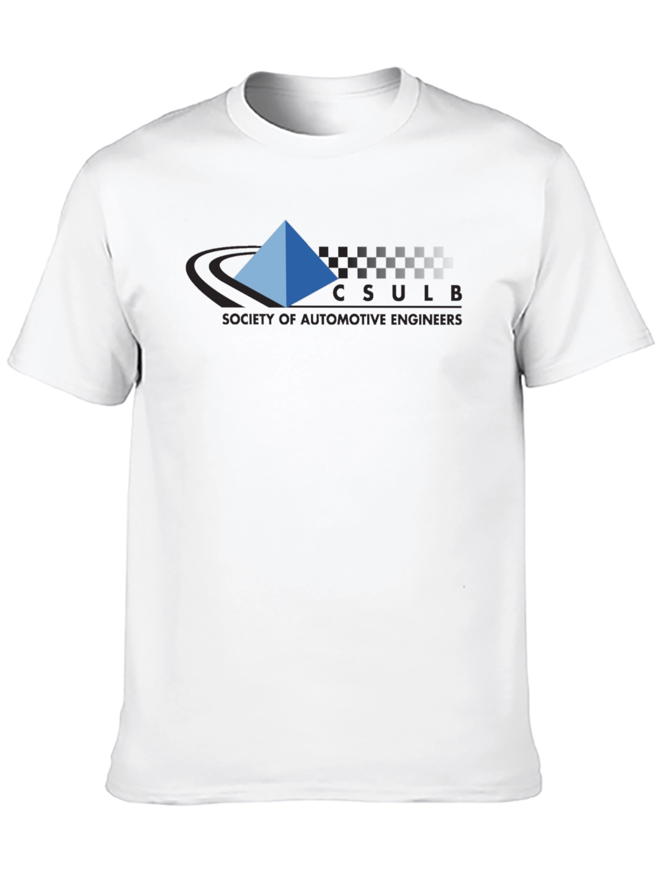 CSULB Society Automotive Engineers Black T-Shirt