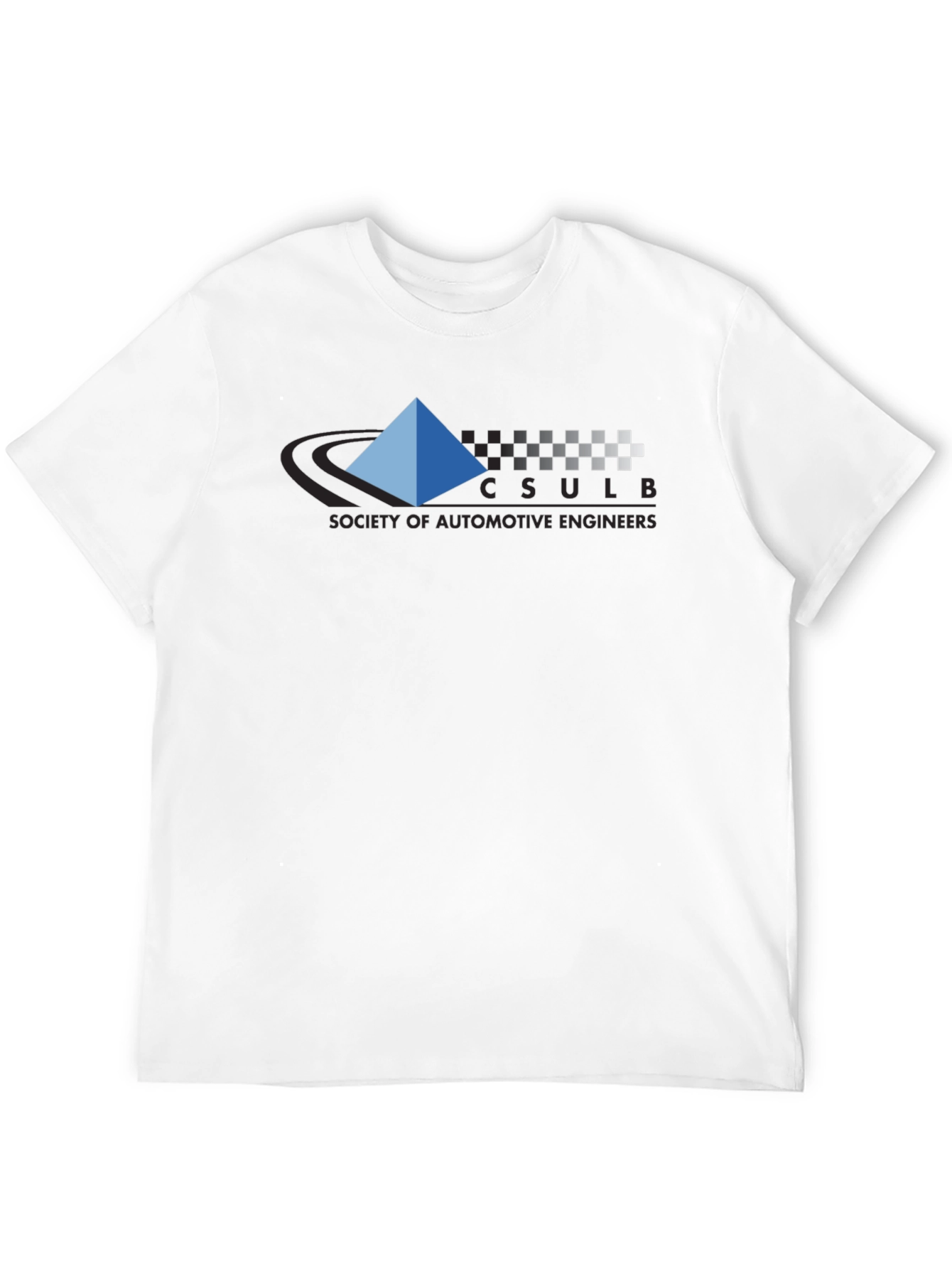CSULB Society Automotive Engineers Black T-Shirt