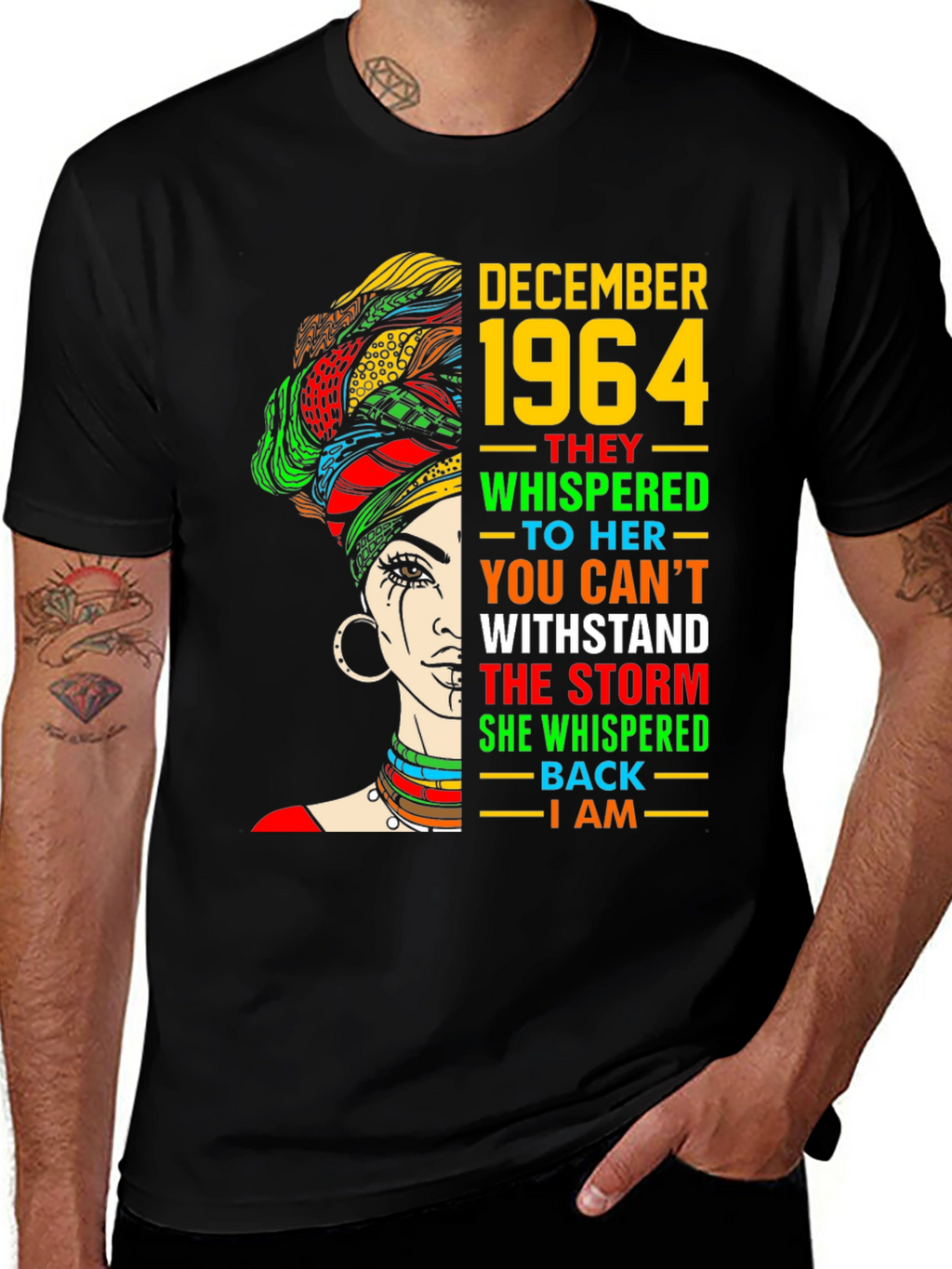December 1964 Black Pride T-Shirt