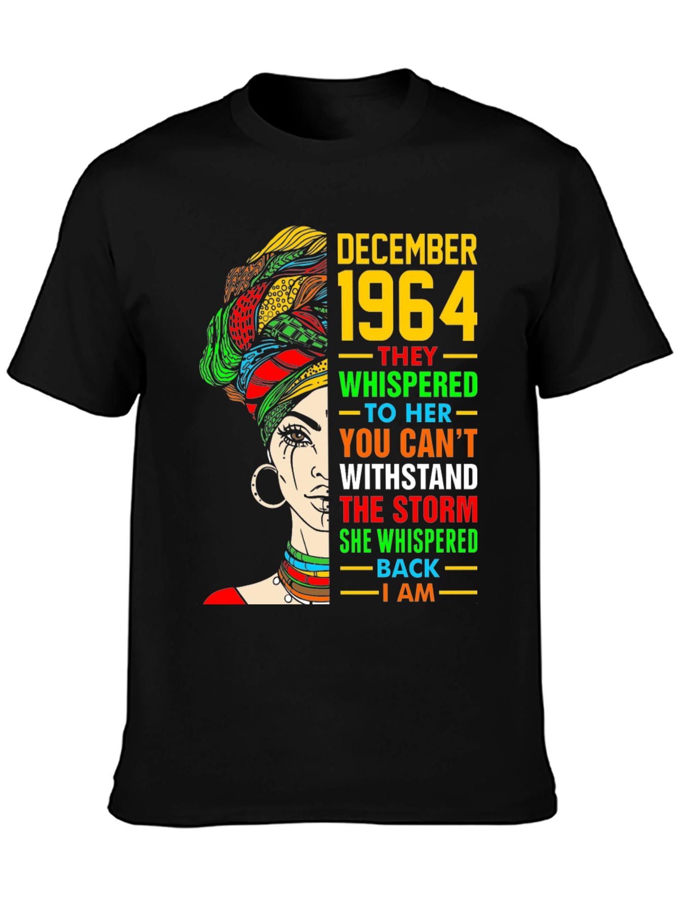 December 1964 Black Pride T-Shirt