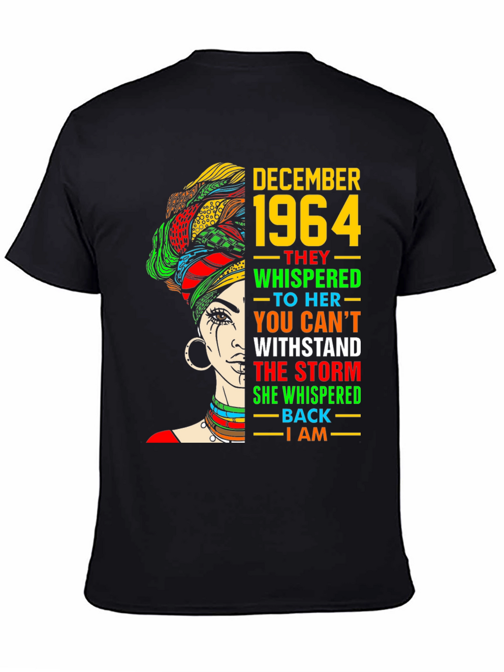 December 1964 Black Pride T-Shirt